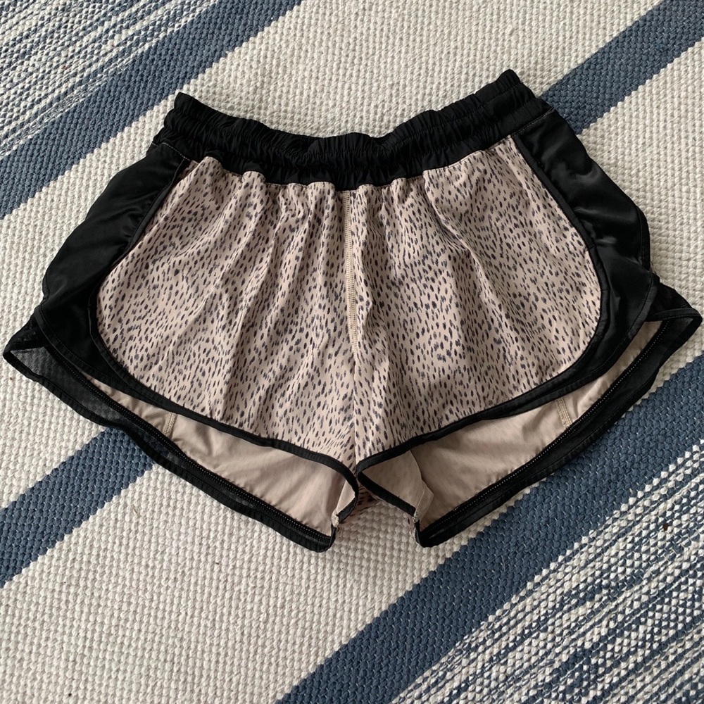 Animal Print Lululemon Shorts